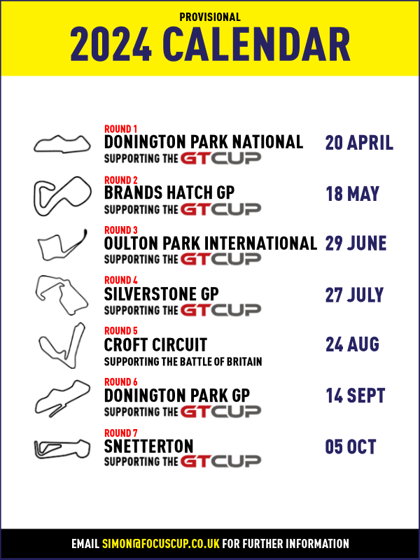 Focus Cup 2024 Calendar