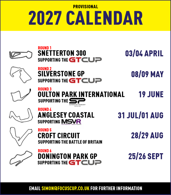 Focus Cup 2027 Calendar