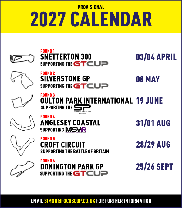 Focus Cup 2027 Calendar