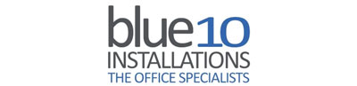 Blue 10 Installations Logo